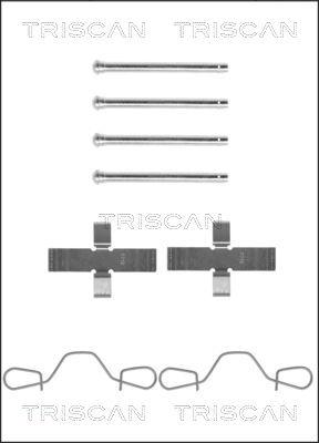 Triscan 8105 291397 - Komplet pribora, Pločica disk kočnice www.molydon.hr