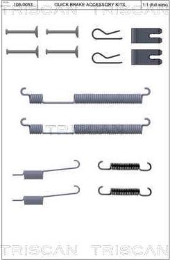 Triscan 8105 292006 - Dodaci, bubanj kočnice www.molydon.hr