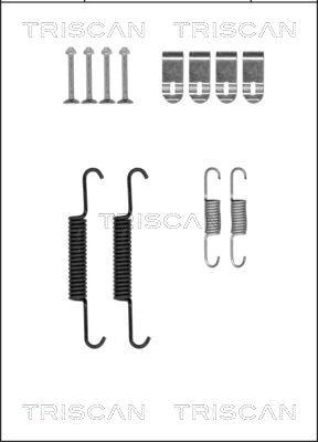 Triscan 8105 242572 - Komplet pribora, kočione papuce rucne kočnice www.molydon.hr