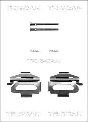 Triscan 8105 281593 - Komplet pribora, Pločica disk kočnice www.molydon.hr