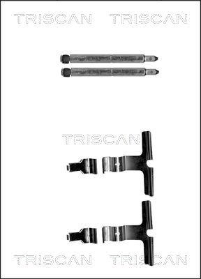 Triscan 8105 231600 - Komplet pribora, Pločica disk kočnice www.molydon.hr