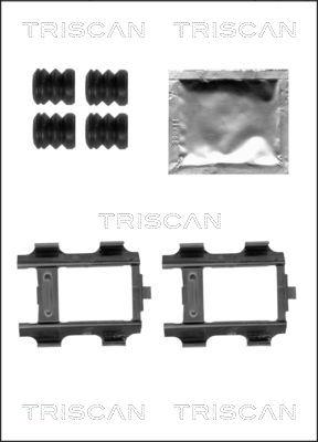 Triscan 8105 231610 - Komplet pribora, Pločica disk kočnice www.molydon.hr