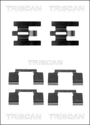 Triscan 8105 271603 - Komplet pribora, Pločica disk kočnice www.molydon.hr