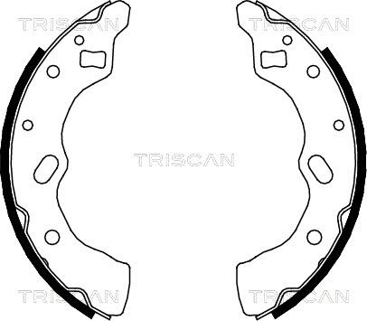 Triscan 8100 50556 - Komplet kočnica, bubanj kočnice www.molydon.hr