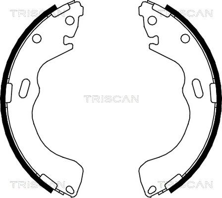 Triscan 8100 50616 - Komplet kočnica, bubanj kočnice www.molydon.hr