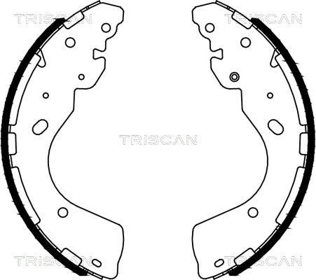 Triscan 8100 14012 - Komplet kočnica, bubanj kočnice www.molydon.hr