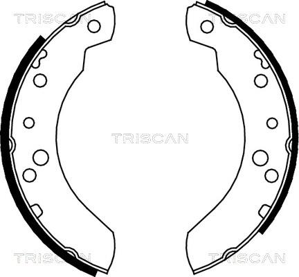 Triscan 8100 16440 - Komplet kočnica, bubanj kočnice www.molydon.hr