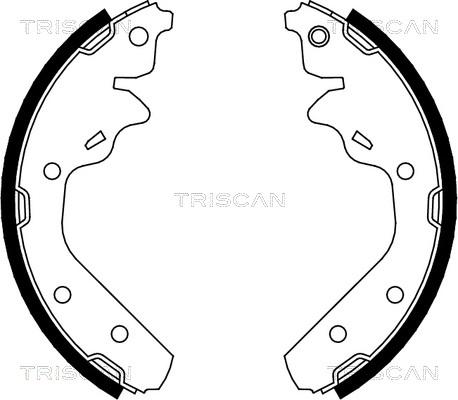 Triscan 8100 10592 - Komplet kočnica, bubanj kočnice www.molydon.hr