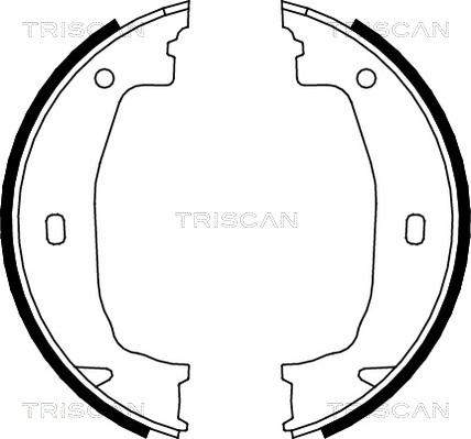 Triscan 8100 11011 - Komplet kočnica, bubanj kočnice www.molydon.hr