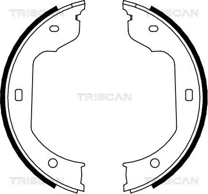 Triscan 8100 11012 - Komplet kočnica, bubanj kočnice www.molydon.hr