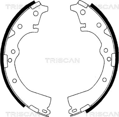 Triscan 8100 13426 - Komplet kočnica, bubanj kočnice www.molydon.hr