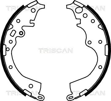 Triscan 8100 13043 - Komplet kočnica, bubanj kočnice www.molydon.hr