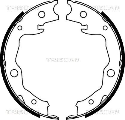 Triscan 8100 13042 - Komplet kočnica, bubanj kočnice www.molydon.hr