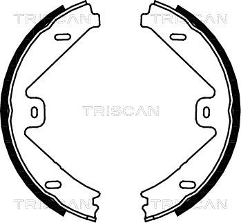 Triscan 8100 23033 - Komplet kočnica, bubanj kočnice www.molydon.hr