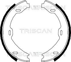 Triscan 8100 23027 - Komplet kočionih obloga, rucna kočnica www.molydon.hr