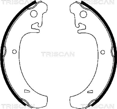 Triscan 8100 70442 - Komplet kočnica, bubanj kočnice www.molydon.hr