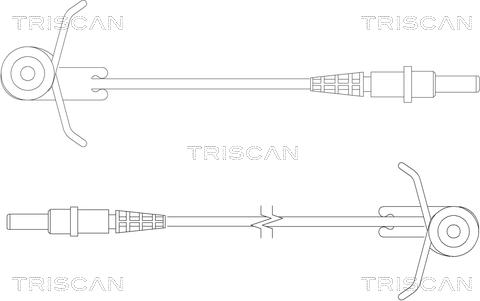 Triscan 8115 10004 - Signalni kontakt, trosenje kočione plocice www.molydon.hr