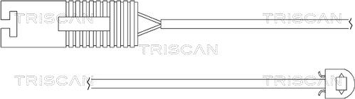 Triscan 8115 11014 - Signalni kontakt, trosenje kočione plocice www.molydon.hr