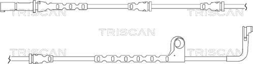 Triscan 8115 11038 - Signalni kontakt, trosenje kočione plocice www.molydon.hr