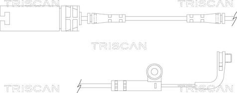 Triscan 8115 11026 - Signalni kontakt, trosenje kočione plocice www.molydon.hr