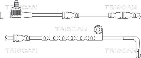 Triscan 8115 17012 - Signalni kontakt, trosenje kočione plocice www.molydon.hr