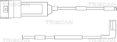 Triscan 8115 24002 - Signalni kontakt, trosenje kočione plocice www.molydon.hr