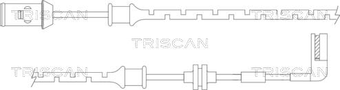 Triscan 8115 24015 - Signalni kontakt, trosenje kočione plocice www.molydon.hr