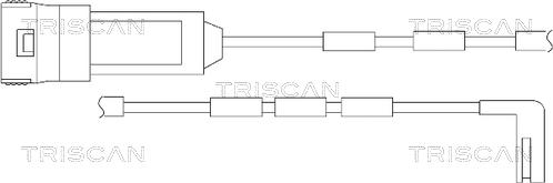 Triscan 8115 24016 - Signalni kontakt, trosenje kočione plocice www.molydon.hr