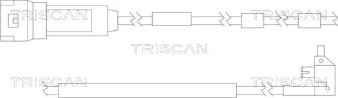 Triscan 8115 24011 - Signalni kontakt, trosenje kočione plocice www.molydon.hr