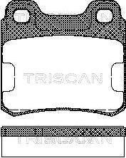 Triscan 8110 65001 - Komplet Pločica, disk-kočnica www.molydon.hr