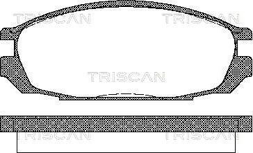 Triscan 8110 14010 - Komplet Pločica, disk-kočnica www.molydon.hr