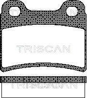 Triscan 8110 16165 - Komplet Pločica, disk-kočnica www.molydon.hr