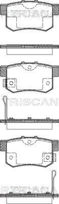 Triscan 8110 10019 - Komplet Pločica, disk-kočnica www.molydon.hr