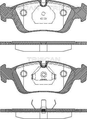 Japanparts PA-0005MK - Komplet Pločica, disk-kočnica www.molydon.hr