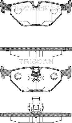 Triscan 8110 11003 - Komplet Pločica, disk-kočnica www.molydon.hr