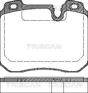 Triscan RH 2378 00 - Komplet Pločica, disk-kočnica www.molydon.hr