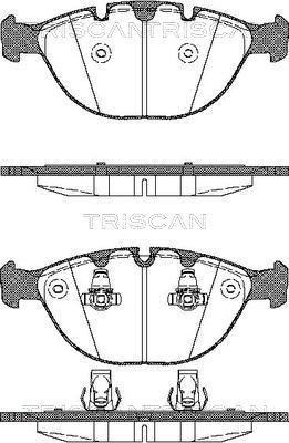 Triscan 8110 11011 - Komplet Pločica, disk-kočnica www.molydon.hr