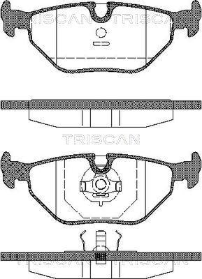 Triscan 8110 11899 - Komplet Pločica, disk-kočnica www.molydon.hr