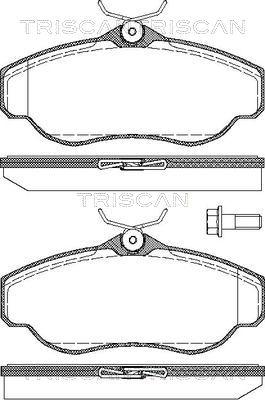 Unipart GBP1095AF - Komplet Pločica, disk-kočnica www.molydon.hr