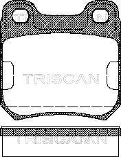 Triscan 8110 24865 - Komplet Pločica, disk-kočnica www.molydon.hr