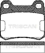 Triscan 8110 23995 - Komplet Pločica, disk-kočnica www.molydon.hr