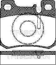 Triscan 8110 23006 - Komplet Pločica, disk-kočnica www.molydon.hr