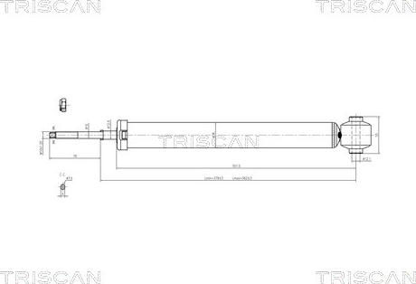 Triscan 8705 43205 - Amortizer www.molydon.hr