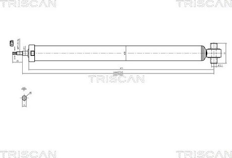 Triscan 8705 50202 - Amortizer www.molydon.hr