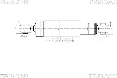 Triscan 8705 15201 - Amortizer www.molydon.hr