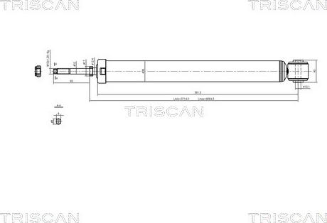 Triscan 8705 10204 - Amortizer www.molydon.hr