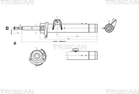 Triscan 8705 11101 - Amortizer www.molydon.hr