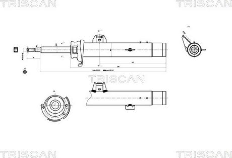 Triscan 8705 11102 - Amortizer www.molydon.hr