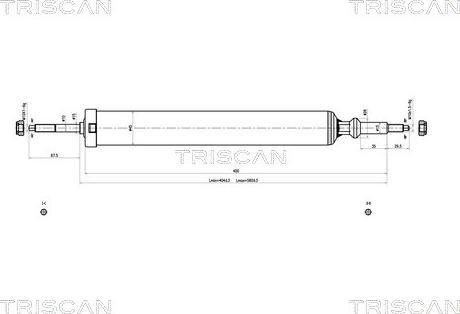 Triscan 8705 11201 - Amortizer www.molydon.hr