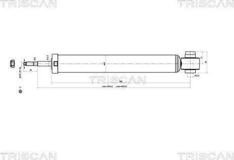 Triscan 8705 29208 - Amortizer www.molydon.hr